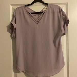 Purple blouse